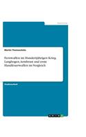 Fernwaffen im Hundertjährigen Krieg. Langbogen, Armbrust und erste Handfeuerwaffen im Vergleich