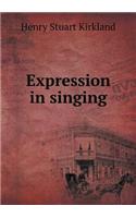 Expression in Singing