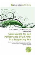 Genie Award for Best Performance by an Actor in a Supporting Role: (English)