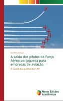 A saída dos pilotos da Força Aérea portuguesa para empresas de aviação