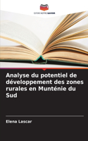 Analyse du potentiel de développement des zones rurales en Munténie du Sud
