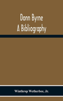 Donn Byrne A Bibliography