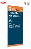 Taxmann's Rights of Persons with Disabilities Act 2016 with Rights of Persons with Disabilities Rules 2017 [Bare Act with Section Notes] â€“ Comprehensive | Updated Legal Reference
