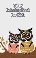 Owls Coloring Book For Kids