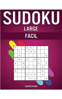 Sudoku Large Fácil: 250 Sudoku Large Fáciles - Instrucciones, Pro Tips y Soluciones incluidas