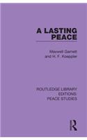 A Lasting Peace