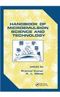 Handbook of Microemulsion Science and Technology