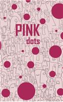 Pink Dots, Blank Write-in Notebook.