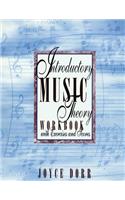 Student Workbook with Exercises and Scores for Introductory Music Theory