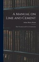 A Manual on Lime and Cement