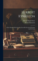 Herbert Kynaston