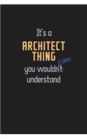 It's a Architect Thing You Can Understand