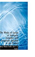 The Works of Lucian of Samosata