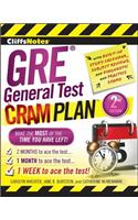 Cliffsnotes GRE General Test Cram Plan: (Cliffsnotes)