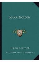 Solar Biology
