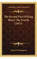 Second Part of King Henry the Fourth (1921)