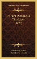 De Pura Dictione La Tina Liber (1725)