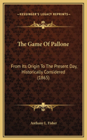 The Game Of Pallone