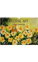 Floral Art Acrylic Paintings 2017