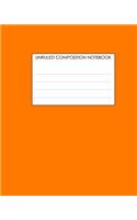 Unruled Composition Notebook: Requested By College Students The World Over