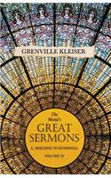 World's Great Sermons - L. Beecher to Bushnell - Volume IV