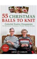 55 Christmas Balls to Knit