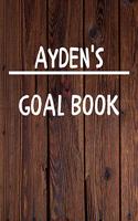 Ayden's Goal Book