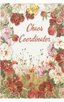 Chaos Coordinator: White and Red Edition - Keep Track - Daily Record about Personal Cash Management (Cost, Spending, Expenses) - Ideal for Travel Cost, Family Trip (6"