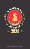 Wochenplaner 2020 - Chinesisches Neujahr: 120 Seiten Wochenkalender Chinesisches Neujahr 2020, Glücksbringer, Chinese New Year, Year Of The Rat, Geschenk Für Das Chinesische Neujahr inkl. Fi