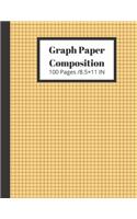 Graph Paper Composition 100 Pages /8.5×11 IN