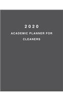 2020 Academic Planner For Cleaners
