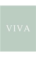 Viva: A Decorative Book - Perfect for Coffee Tables, Bookshelves, Interior Design & Home Staging