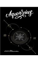 Aquarius 2020 Planner: Daily Weekly Monthly Planner Journal Diary For Wiccans, Witches, Mages, Druids, and Other Practitioners of Magic