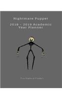 Nightmare Puppet 2018 - 2019 Academic Year Planner Five Nights at Freddy's