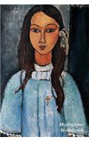 Modigliani Notebook: Alice Journal - 100-Page Beautiful Lined Art Notebook - 6 X 9 Artsy Journal Notebook (Art Masterpieces)