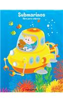 Submarinos libro para colorear 1: (1 Submarinos)