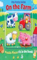 Peg Puzzle Book - On the Farm