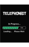 Telephonist in Progress Loading Please Wait