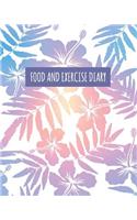 Food and Exercise Diary: Daily Journal to Track Diet, Nutrition, Exercise and Weight Loss. Suitable for Slimming Clubs and Calorie Counting (New Me, Slim Plan)