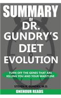 SUMMARY Of Dr. Gundry's Diet Evolution