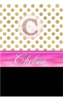 Chelsea: Personalized Lined Journal Diary Notebook 150 Pages, 6 X 9 (15.24 X 22.86 CM), Durable Soft Cover