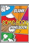 Blank Comic Book Panelbook
