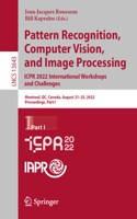 Pattern Recognition, Computer Vision, and Image Processing. Icpr 2022 International Workshops and Challenges