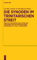Die Synoden Im Trinitarischen Streit