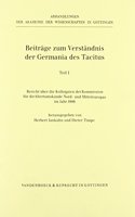 Beitrage Zum Verstandnis Der Germania Des Tacitus