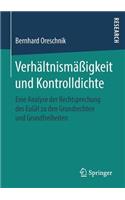 Verhältnismäßigkeit und Kontrolldichte