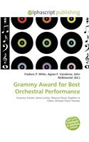 Grammy Award for Best Orchestral Performance: (English)