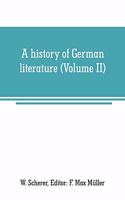 history of German literature (Volume II)