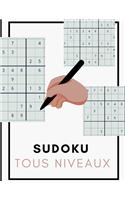 Sudoku Tous Niveaux: Amusez-vous quelque soit votre niveau - 150 pages - Grilles avec solutions - Facile, Intermédiaire, Expert - Adultes et enfants - Gros caractères