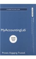 New Mylab Accounting with Pearson Etext Access Code for Essentials of Accounting